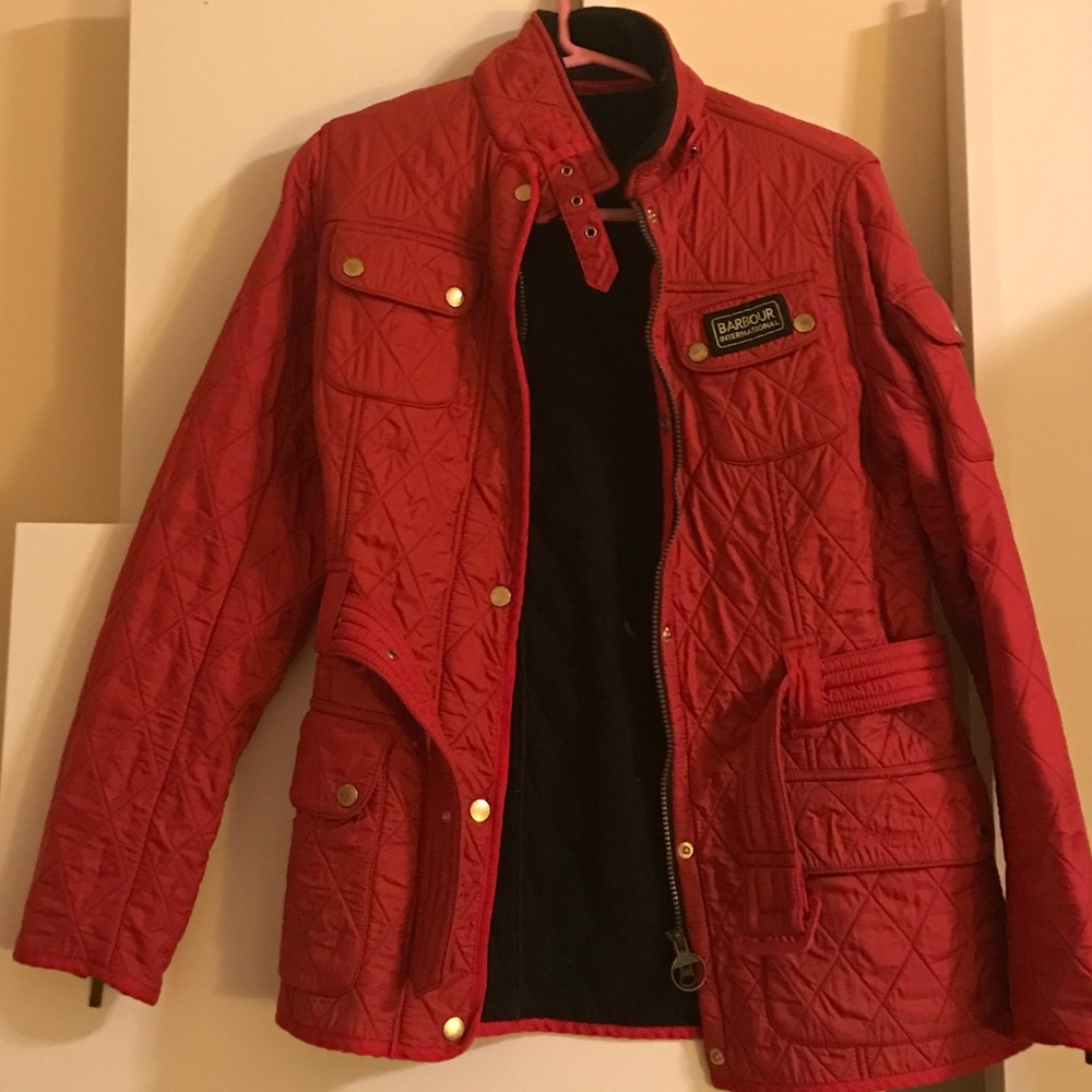 Barbour International Tourer Belted Jacket