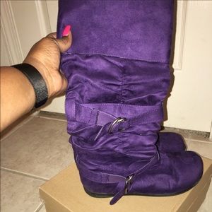 Purple Boots