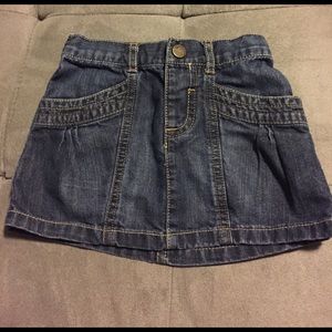 Old Navy 2T jean skirt