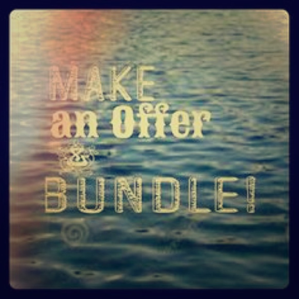 20% off bundles and accepting reasonable offers
