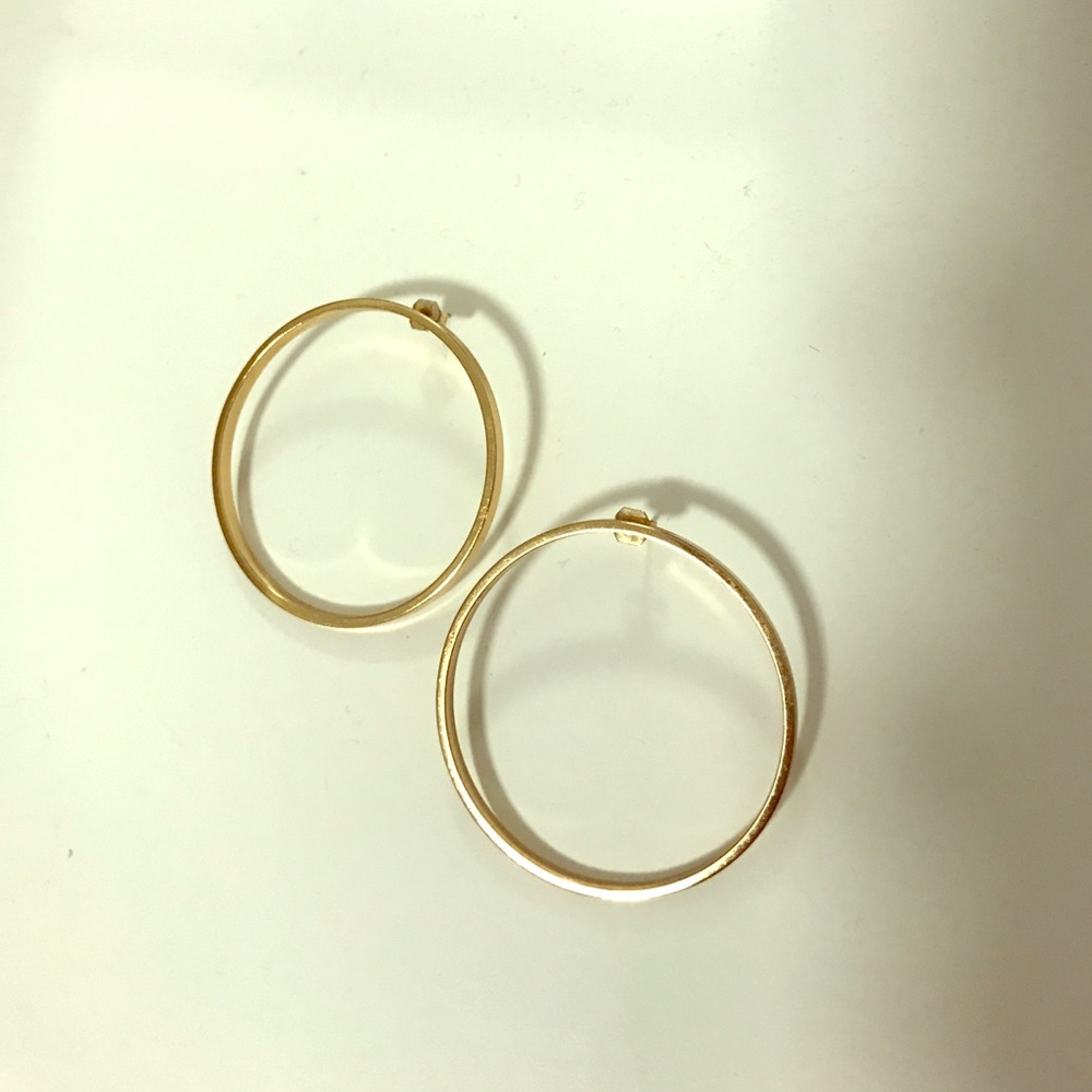 Jenny Bird Gold Hula Hoops