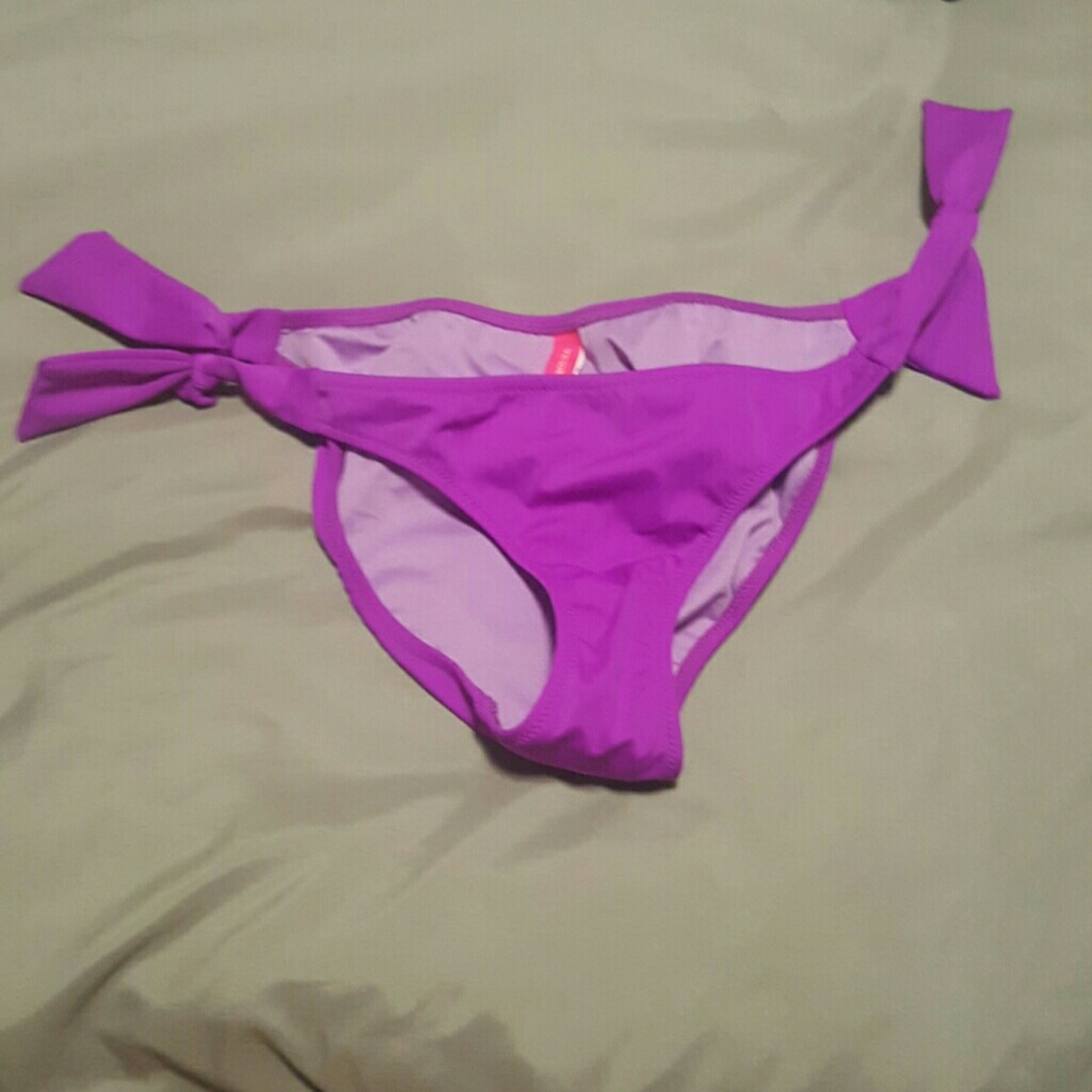 victorias secret purple bikini bottom