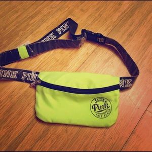Victoria secret lime green fanny pack