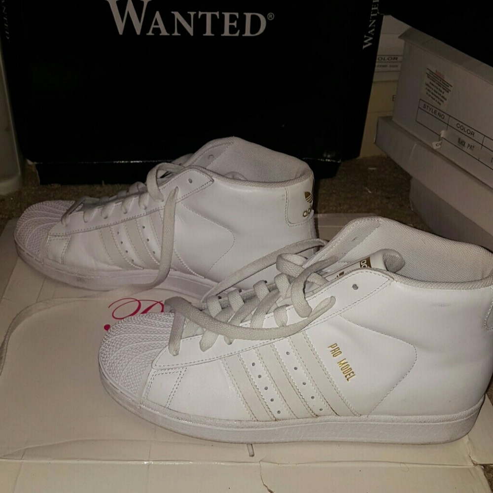 White Adidas