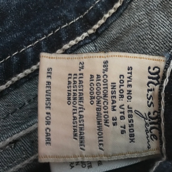 SOLD📌Miss Me Jeans Light Wash Signature Boot Cut - Picture 7 of 7