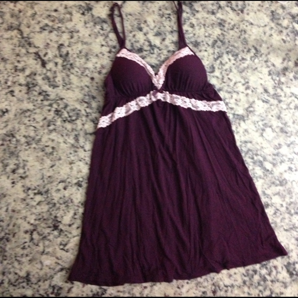 Victoria's Secret Plum Babydoll Lingerie Small