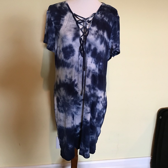 Last Chance Plus Size Tie Dye Mini - Picture 3 of 5