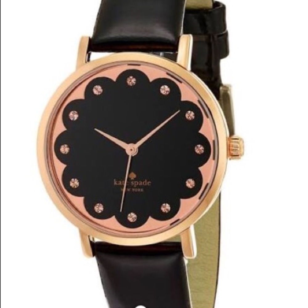 Black Kate Spade Watch