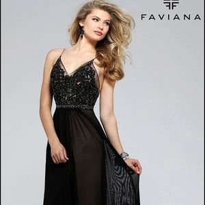 Faviana prom dress size 0