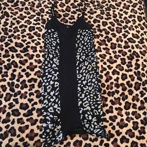 Small Bebe Dress with adjustable straps.