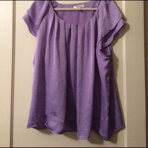 Dressbarn satin-feel blouse