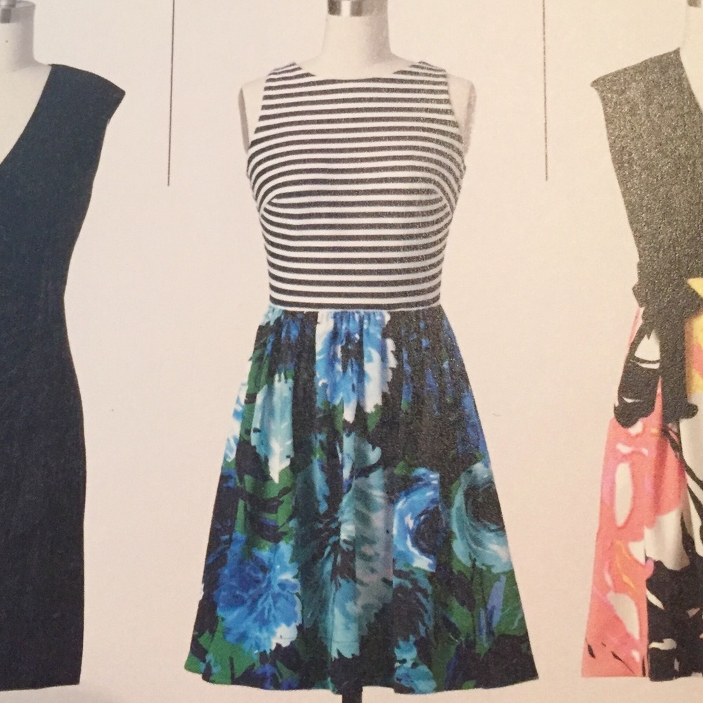 Stripe & Floral Dress