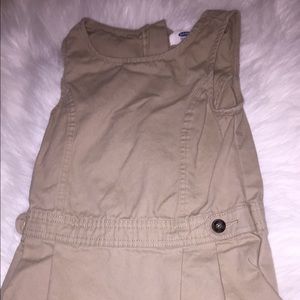 Old Navy 3T khaki dress