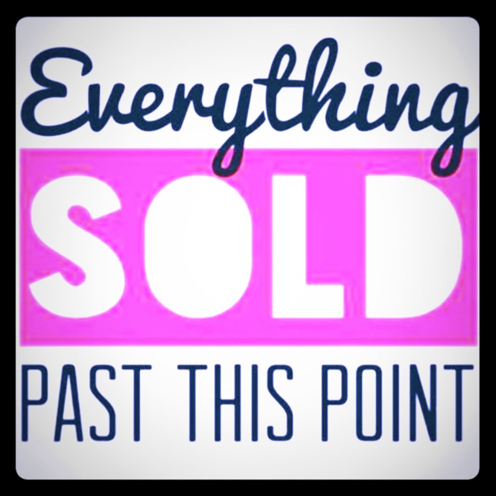 SOLD SOLD SOLD