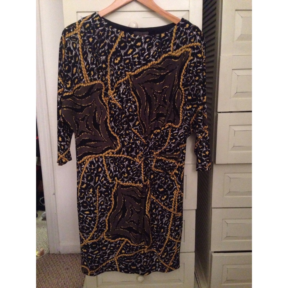 Boutique cheetah patterned dress