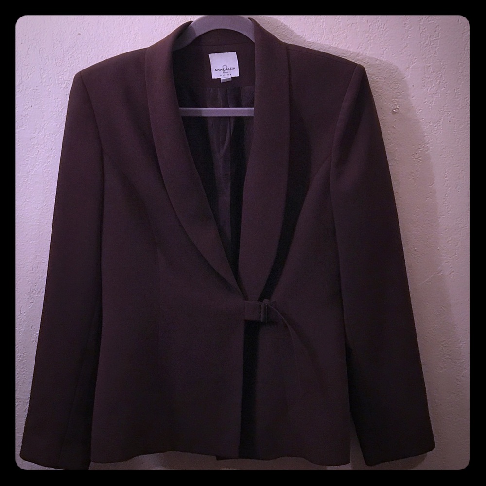 Brown blazer