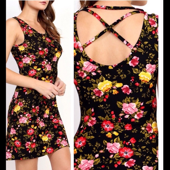 🛑SOLD ON PM BANNER DISAPPEARED Caged Back Dress - Picture 2 of 2