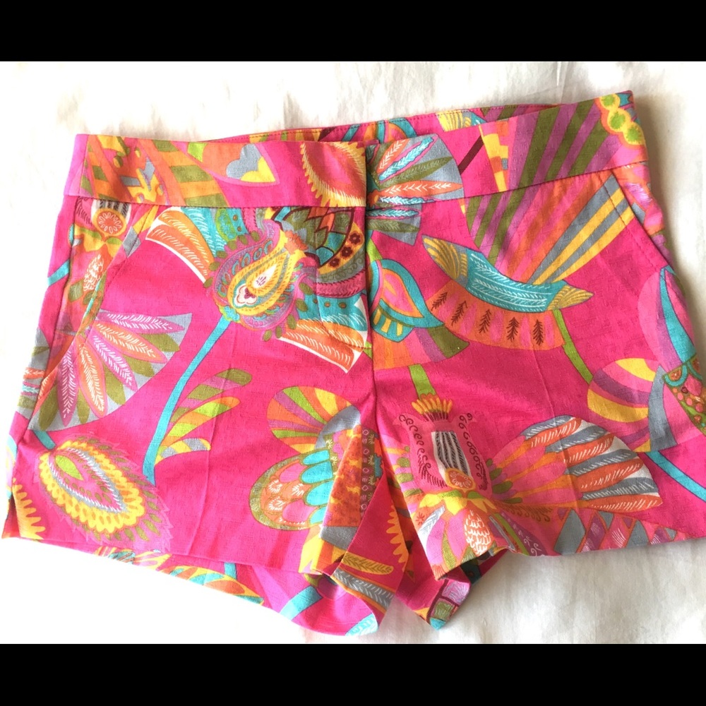 Trina Turk size 2 colorful shorts