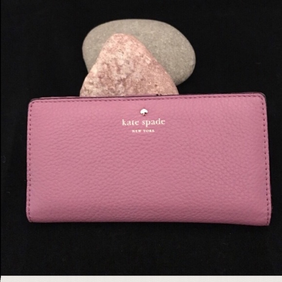 kate spade Handbags - KATE SPADE STACY WALLET RUM RAISIN