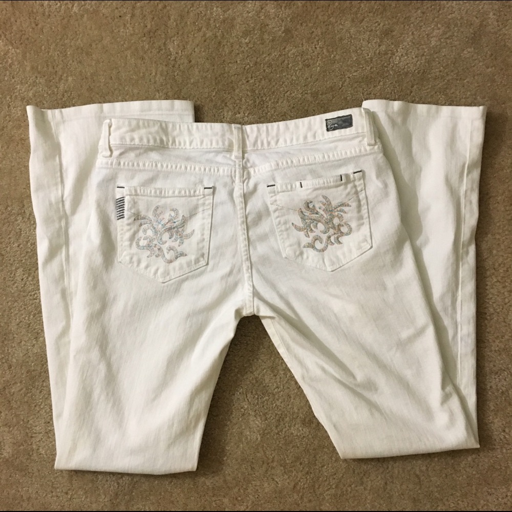 Paige Laurel Canyon Denim Jeans White Sz 31
