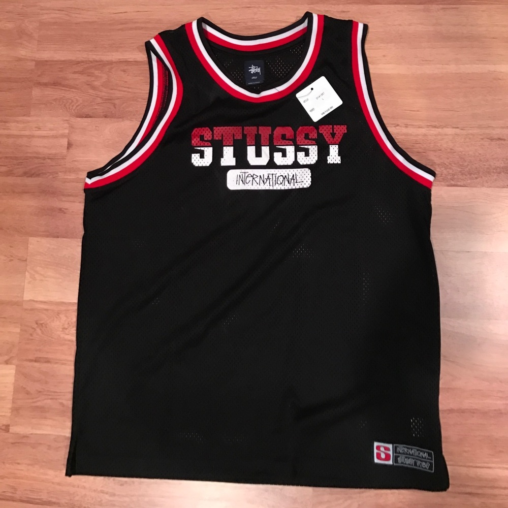 Mens large Stussy tank top jersey