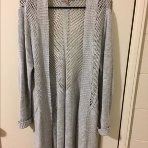 Heather Grey Spring Sweater