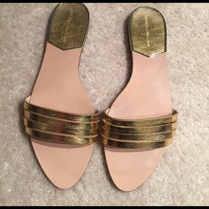 Gold Zara Sandals