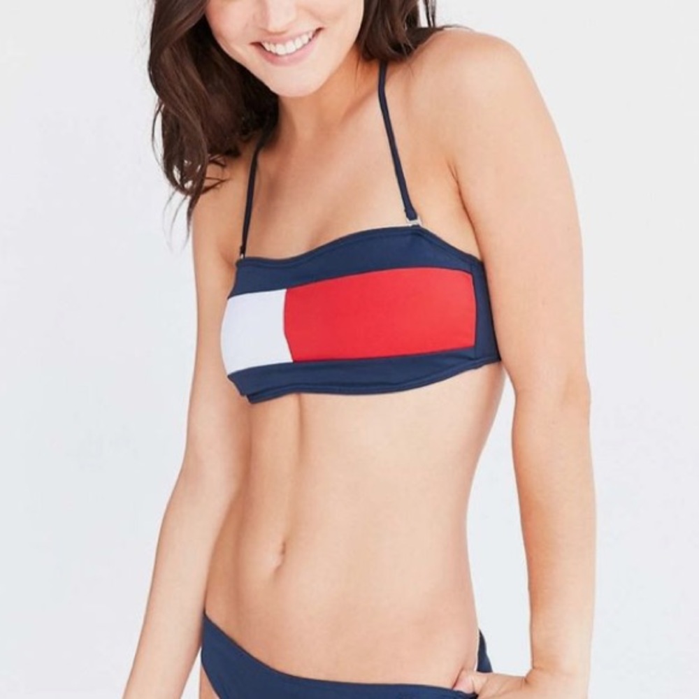 ‼️SALE‼️Tommy Hilfiger Big Logo Vintage Bikini Set