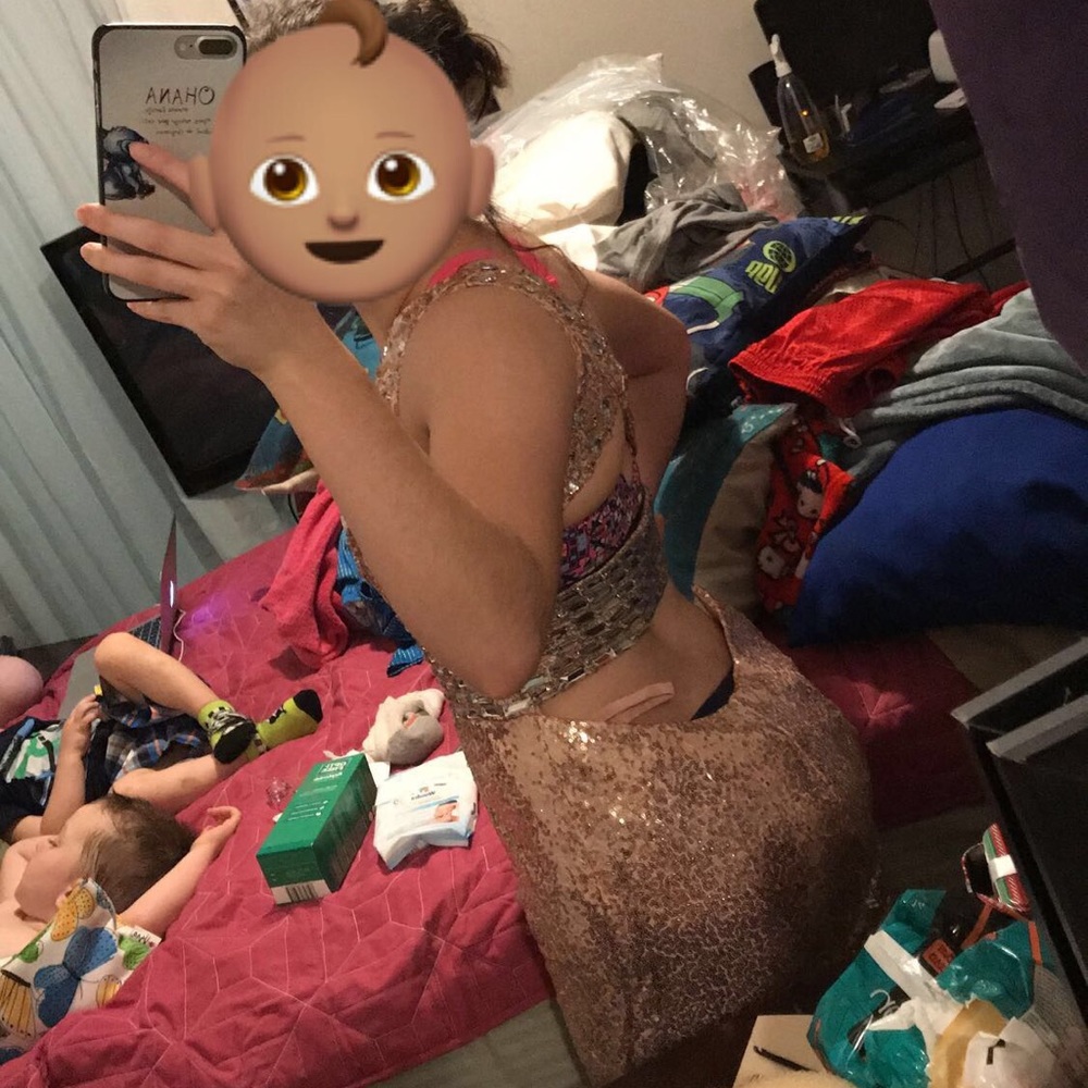 A prom dress