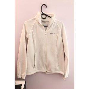 White Columbia fleece jacket