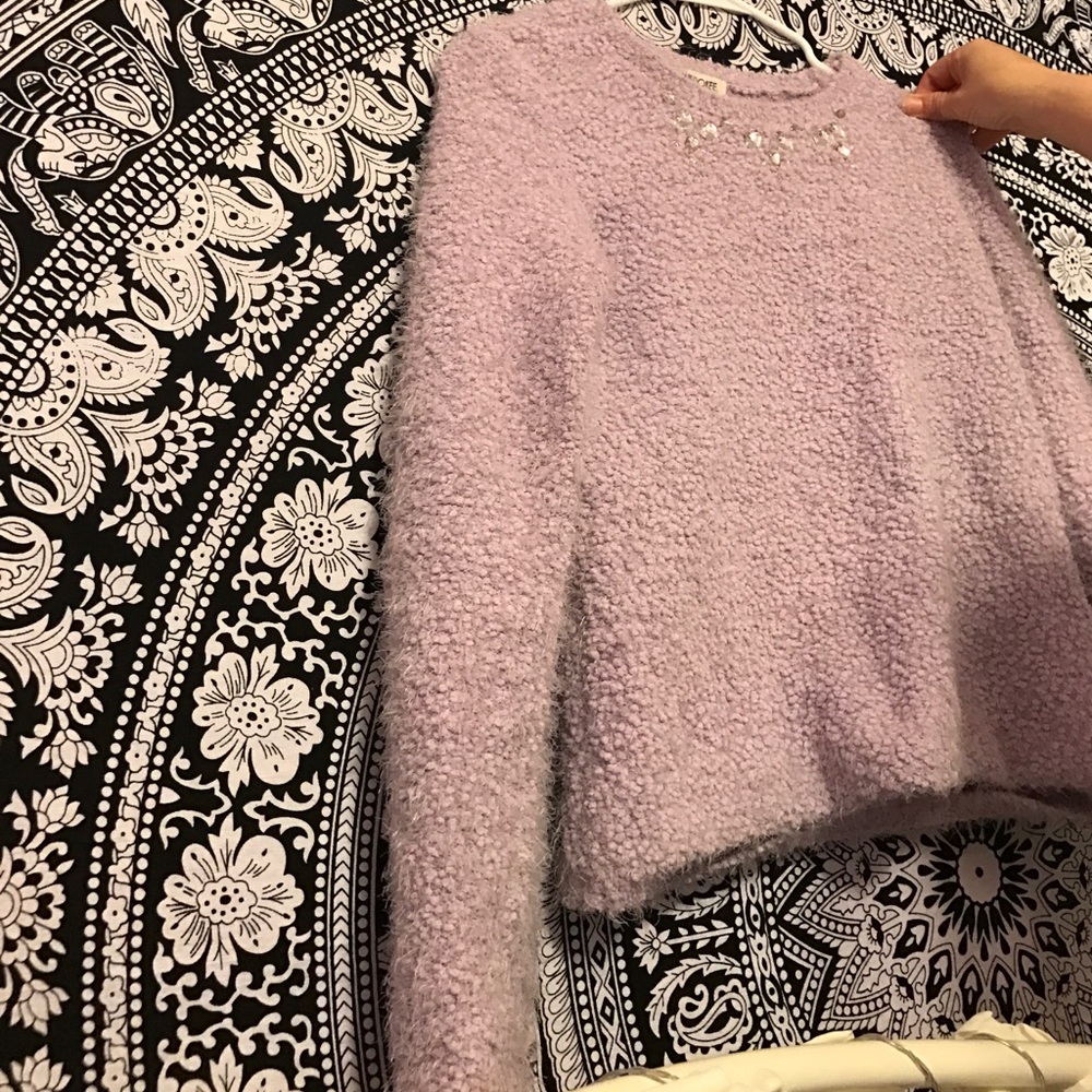 Purple sweater