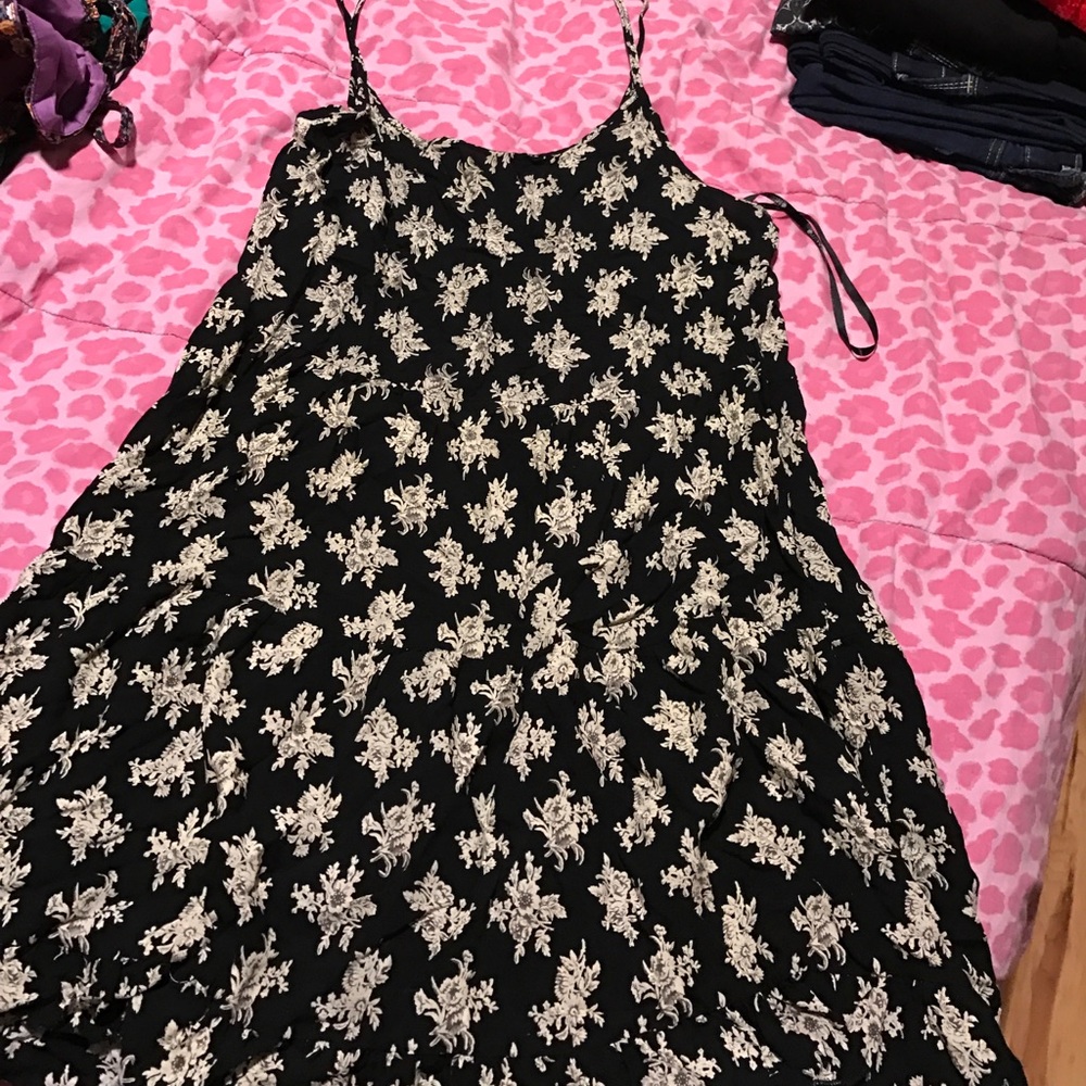 Floral mini sun dress