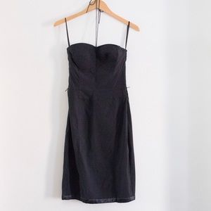 Express Stretch strapless/halter dress