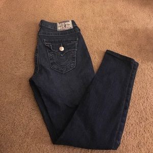True religion skinny leggings jeans size 27