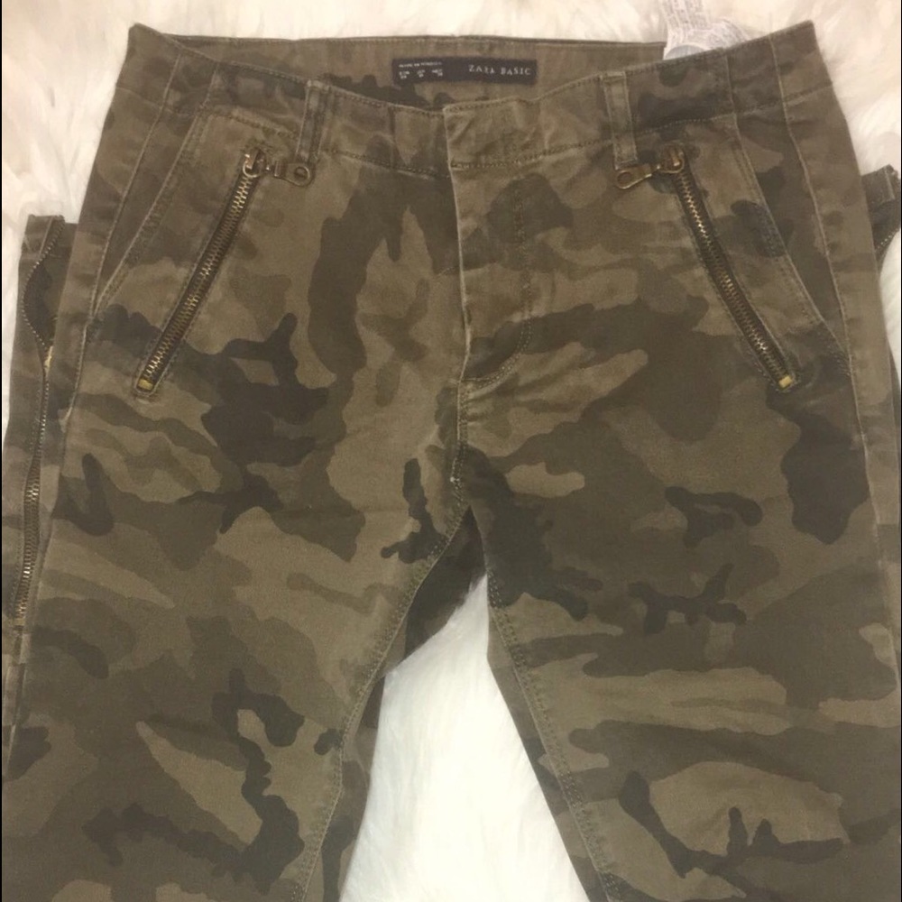 Zara Camo Pants