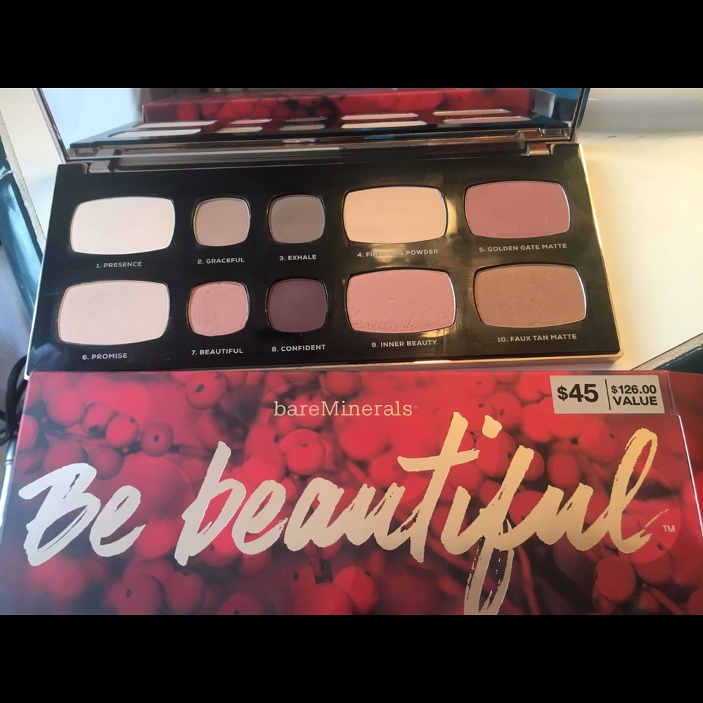 Bare Minerals be beautiful palette