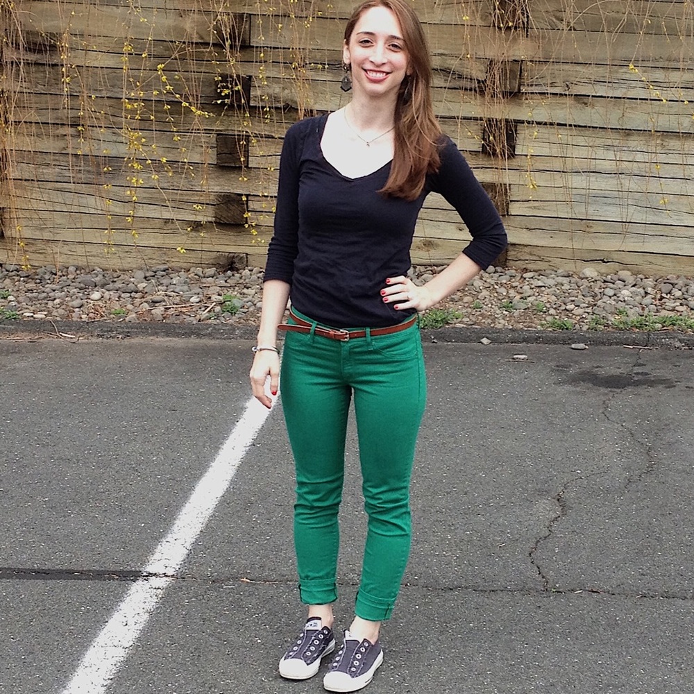 GAP Legging Jean in Emerald