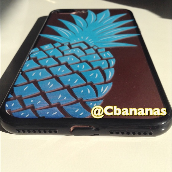 iPhone 7 Summer Time Pineapple Clear Case - Picture 2 of 3