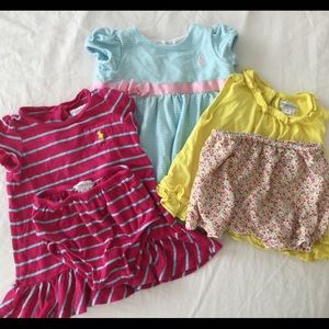 Baby girl Ralph Lauren summer dress bundle 9 month