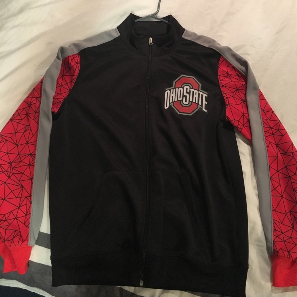 Zip-up Men's Ohio State jacket- Medium