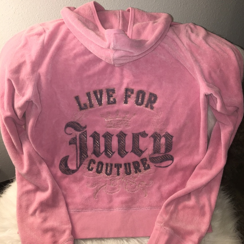 Juicy Zip Sweater! Pink 💓 NO TRADES