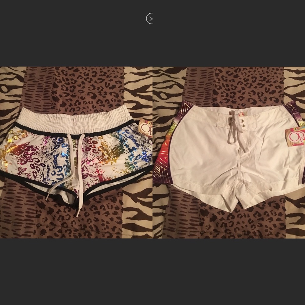 2 pairs of swim shorts