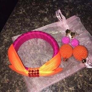 Tarina tarantino  bracelet and earrings