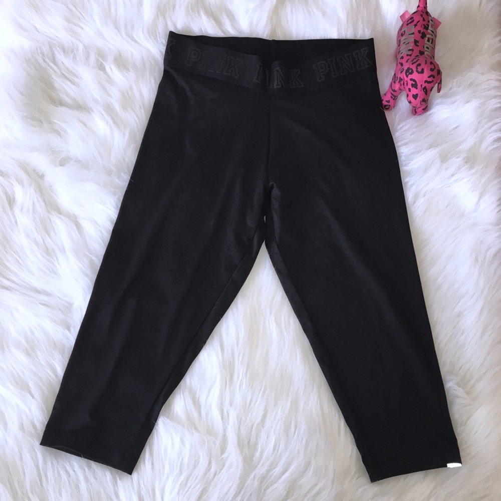 NEW PINK VS ULTIMATE EXTREME CROP PANTS - Picture 2 of 6