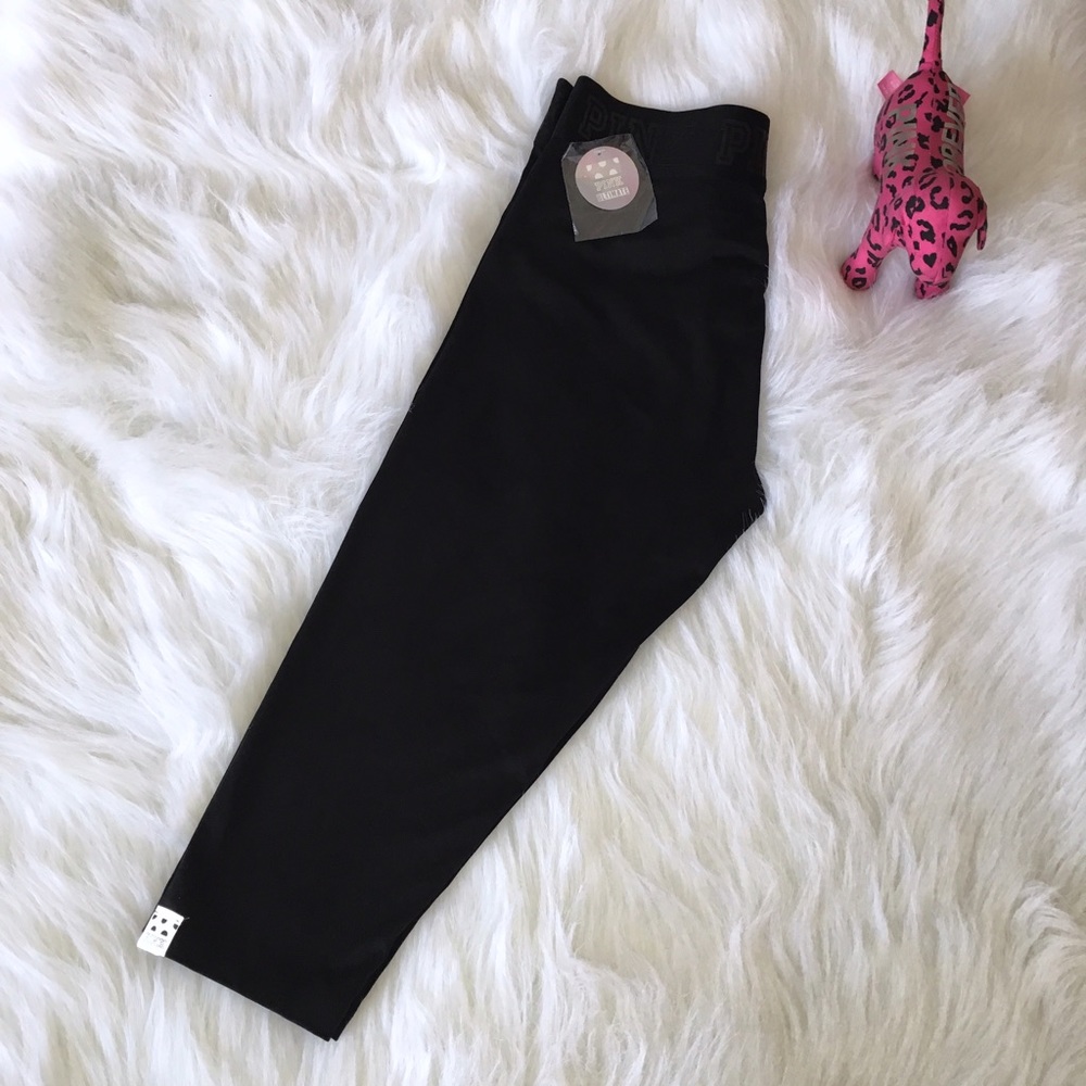 NEW PINK VS ULTIMATE EXTREME CROP PANTS - Picture 4 of 6