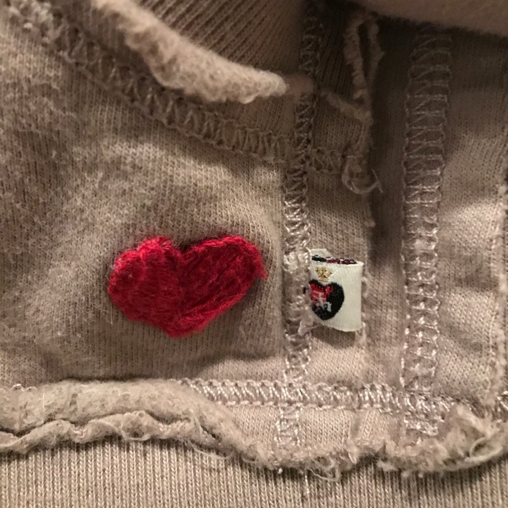 Twisted Secret Embellished Hoodie
