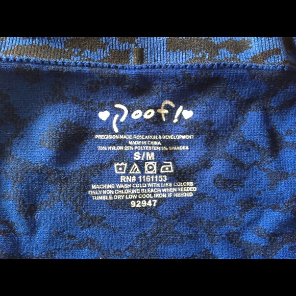 Blue cheetah bandeau NEW - Picture 2 of 2