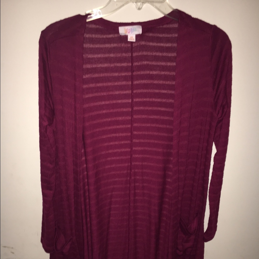 XS Lularoe Sarah Cranberry XS