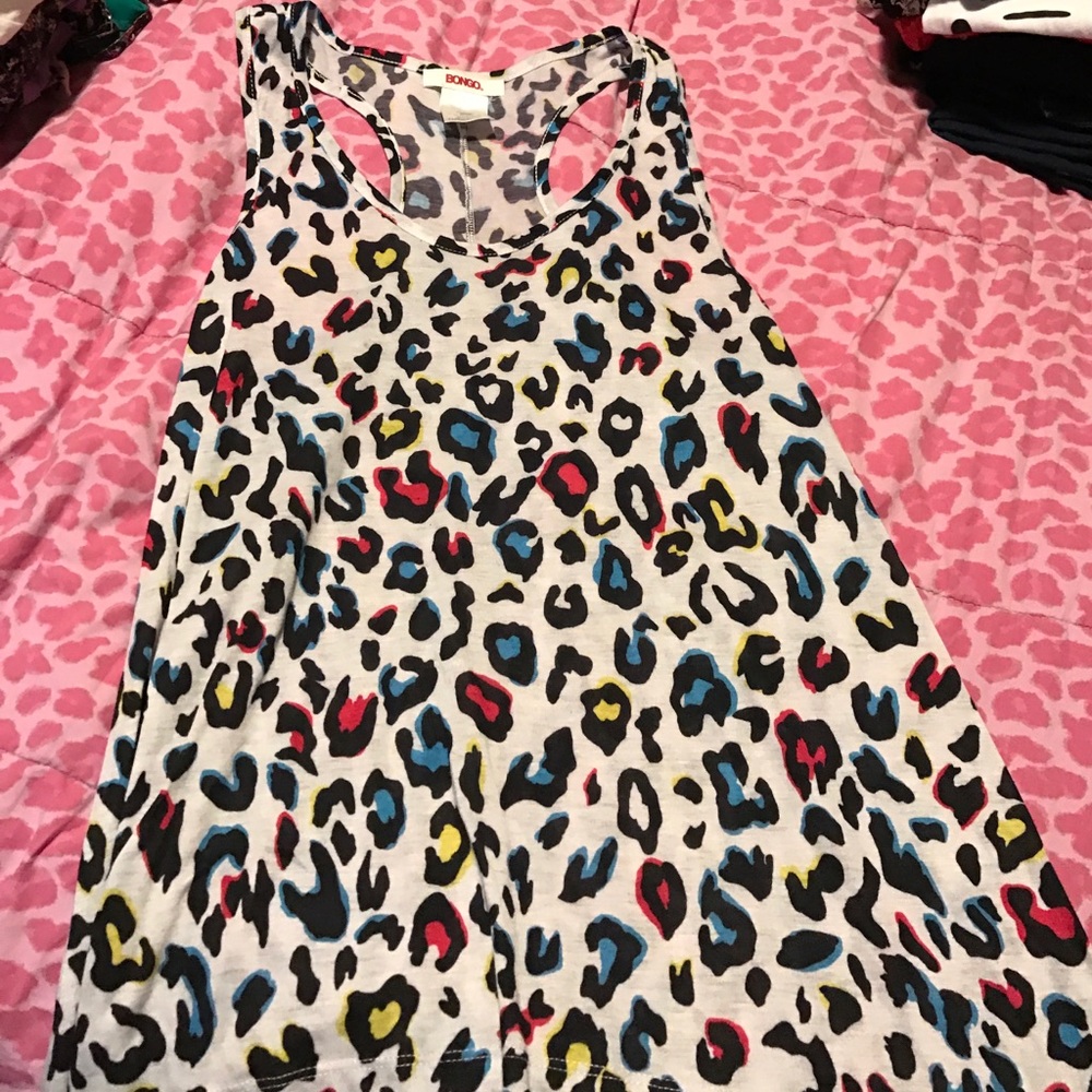 Cheetah tank top