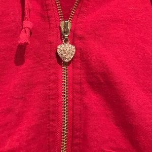 Twisted Secret Embellished Love Hoodie